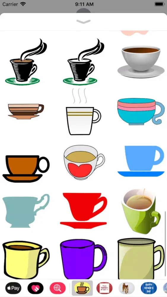 Screenshot di Teacup Sticker Pack