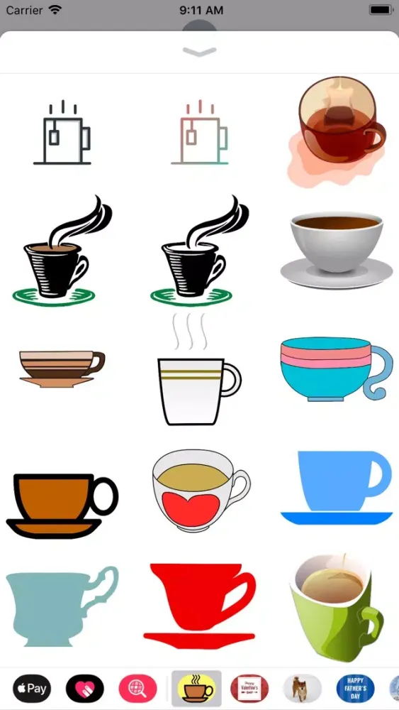 Screenshot di Teacup Sticker Pack