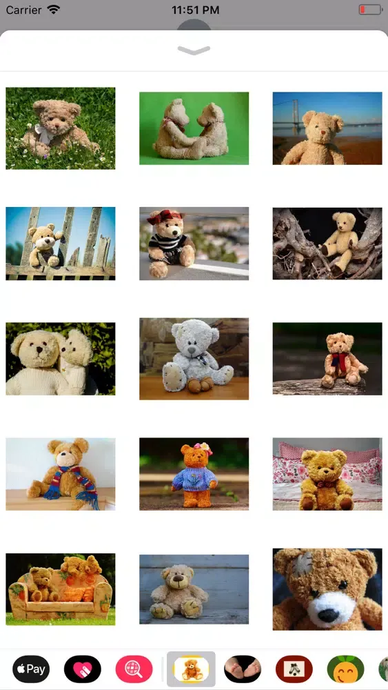 Teddy Bear Sticker Pack Screenshots