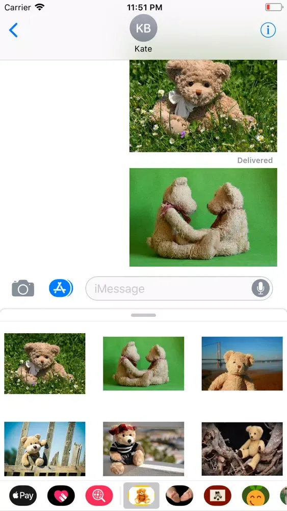 Teddy Bear Sticker Pack Screenshots