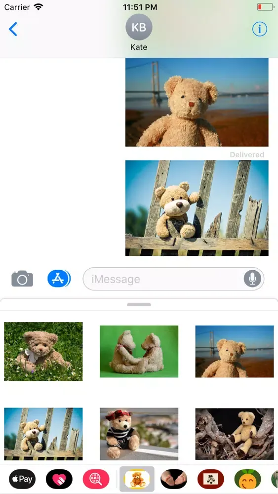 Teddy Bear Sticker Pack Screenshots