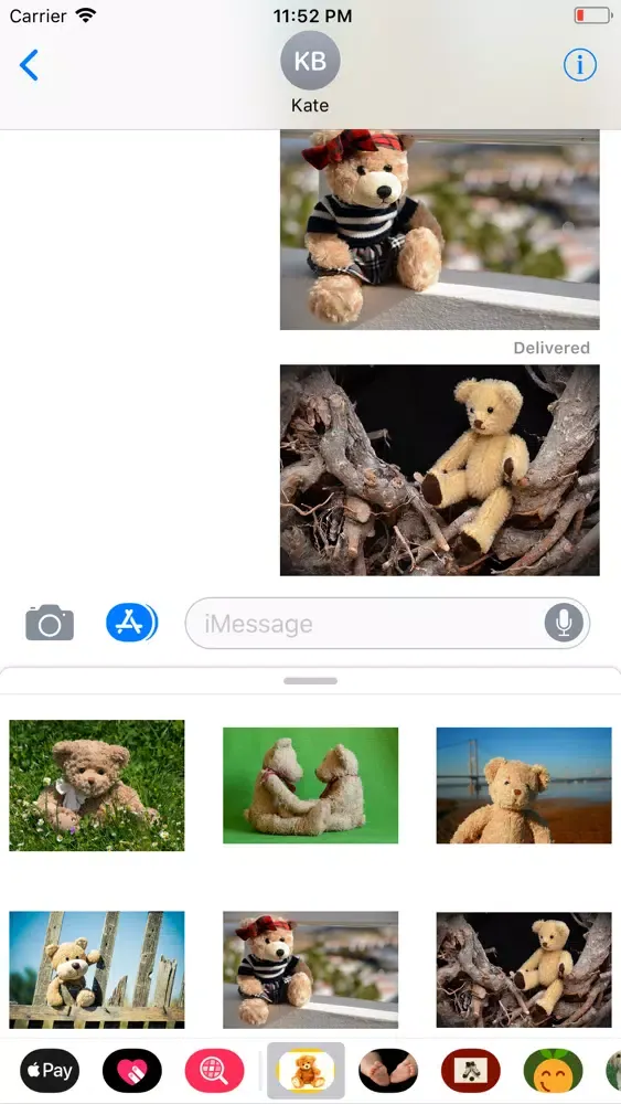 Teddy Bear Sticker Pack Screenshots