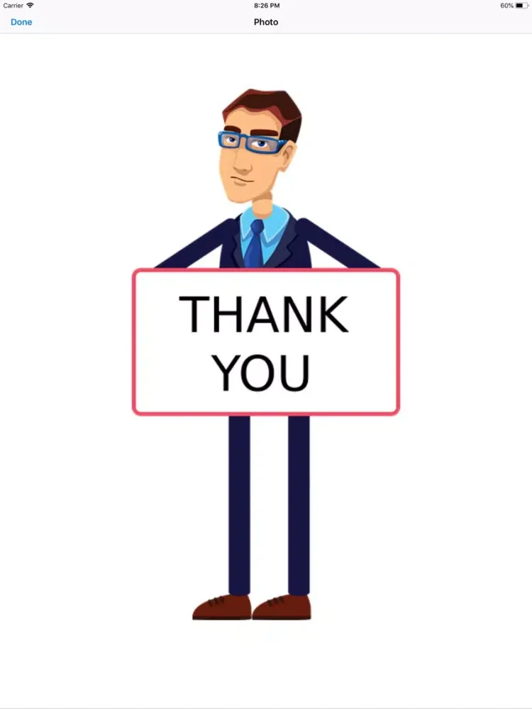 Capturas de pantalla de My Thank You Sticker Pack iPad 