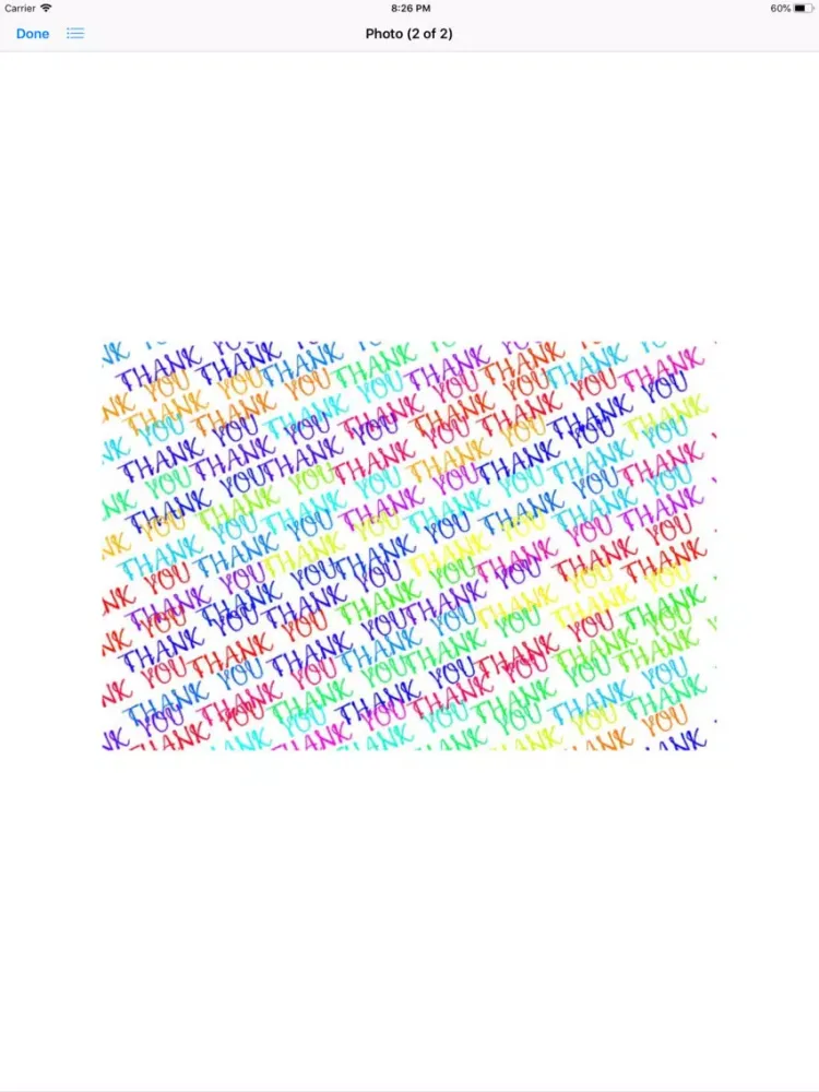 Capturas de pantalla de My Thank You Sticker Pack iPad 
