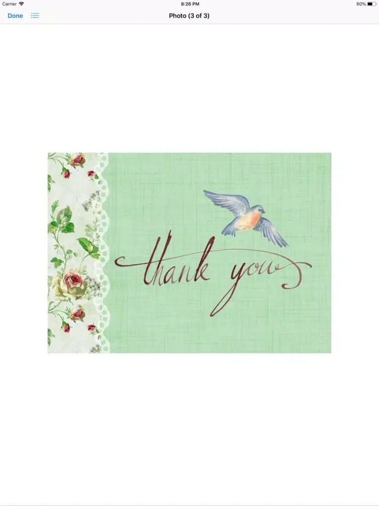 Capturas de pantalla de My Thank You Sticker Pack iPad 