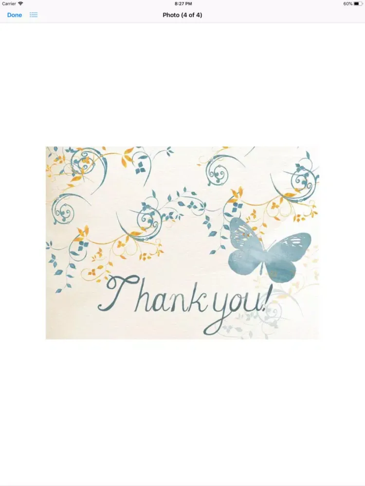 Capturas de pantalla de My Thank You Sticker Pack iPad 
