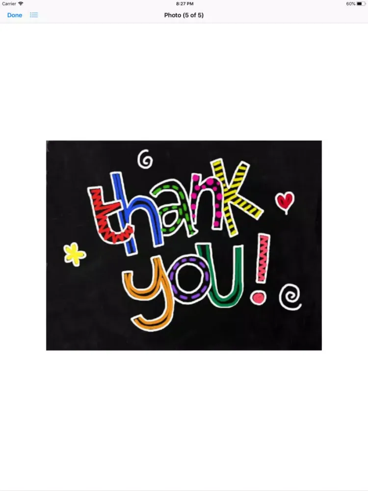 Capturas de pantalla de My Thank You Sticker Pack iPad 