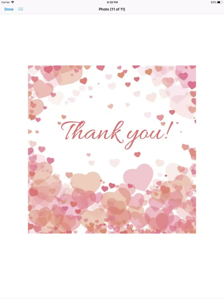 Capturas de pantalla de My Thank You Sticker Pack iPad 