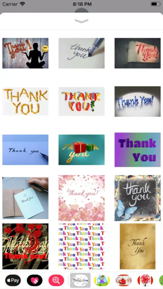Capturas de pantalla de My Thank You Sticker Pack