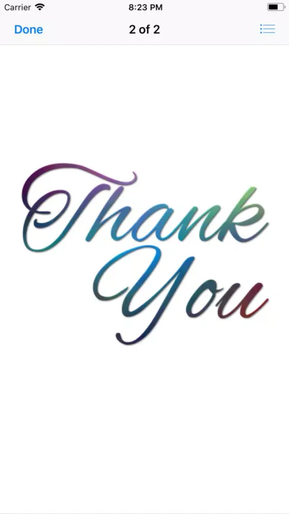 Capturas de pantalla de My Thank You Sticker Pack