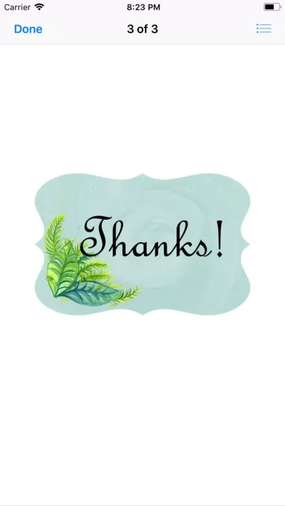 Capturas de pantalla de My Thank You Sticker Pack