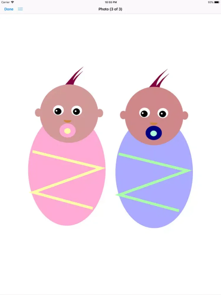 My Twins Sticker Pack iPad 應用截圖