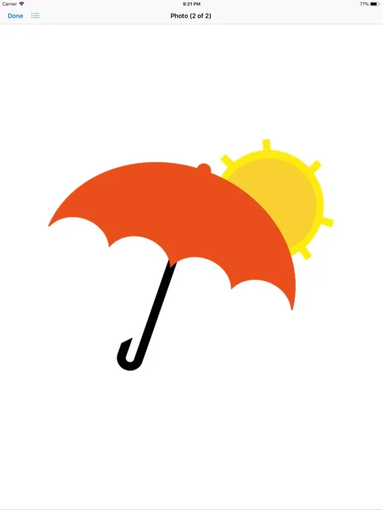 My Umbrella Sticker Pack iPad  Screenshots