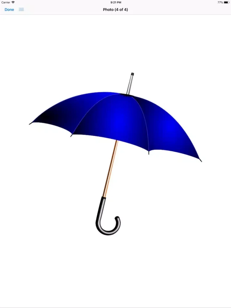 My Umbrella Sticker Pack iPad  Screenshots