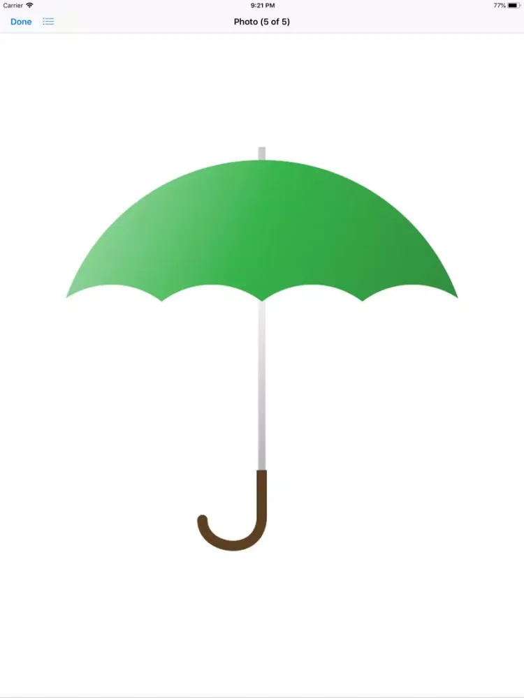 My Umbrella Sticker Pack iPad  Screenshots