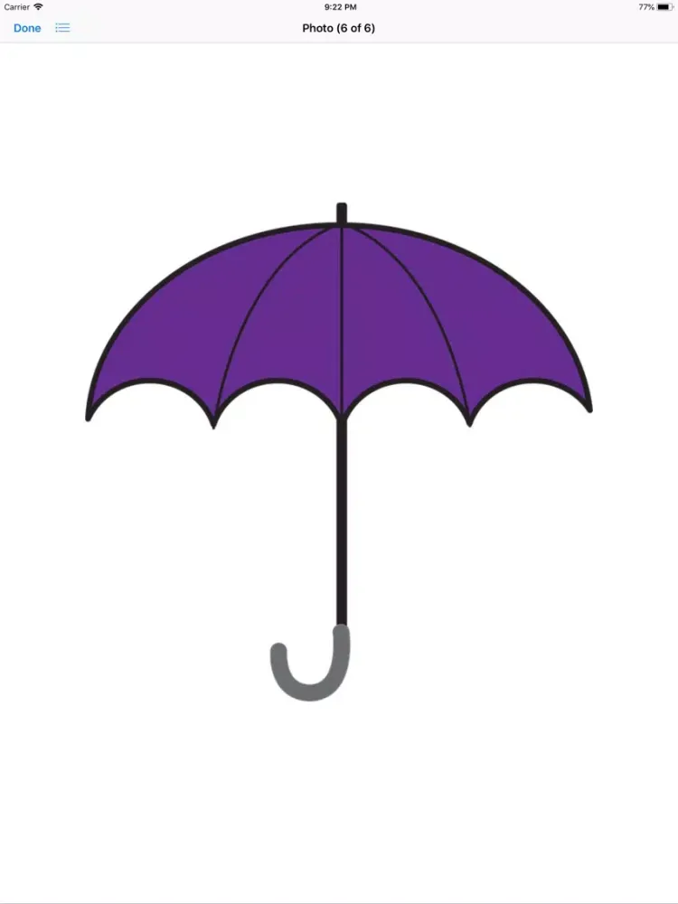 My Umbrella Sticker Pack iPad  Screenshots