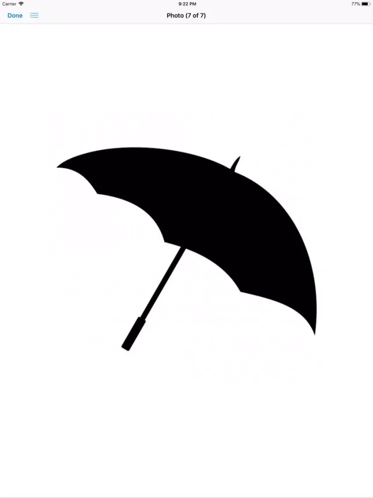 My Umbrella Sticker Pack iPad  Screenshots