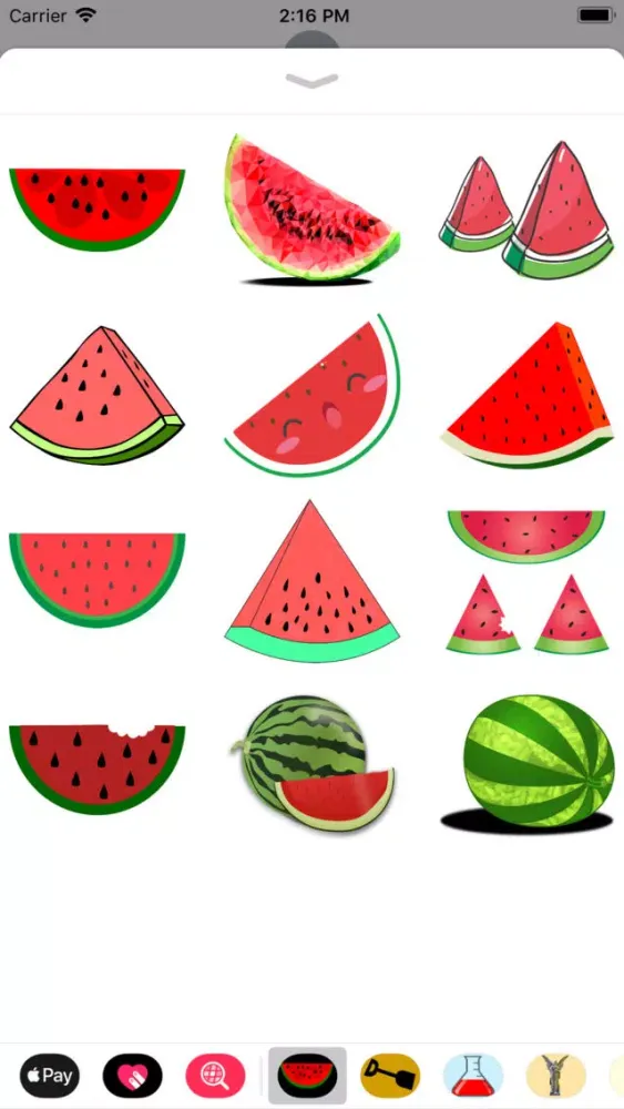 Wonderful Watermelon Stickers Screenshots