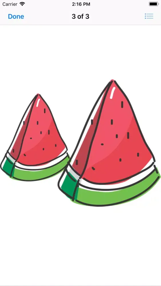 Wonderful Watermelon Stickers Screenshots