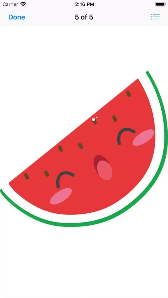Wonderful Watermelon Stickers Screenshots