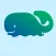 Winsome Whale Stickers