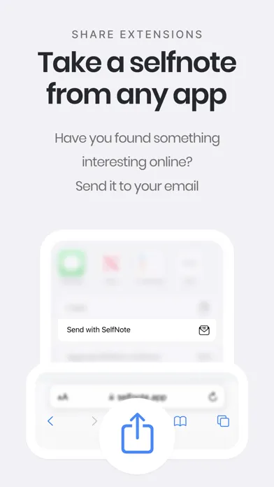 SelfNote: Email Note to Self应用截图