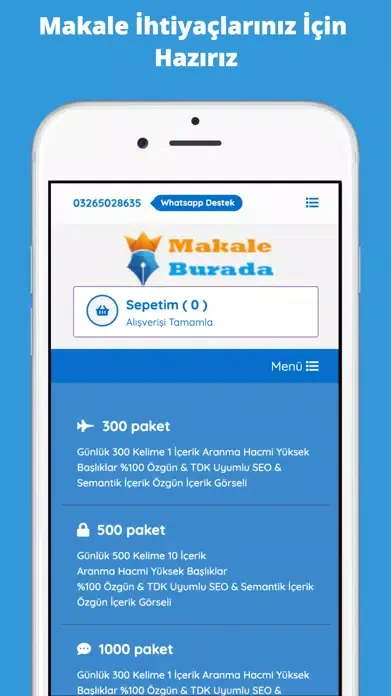 Makale Burada Screenshots
