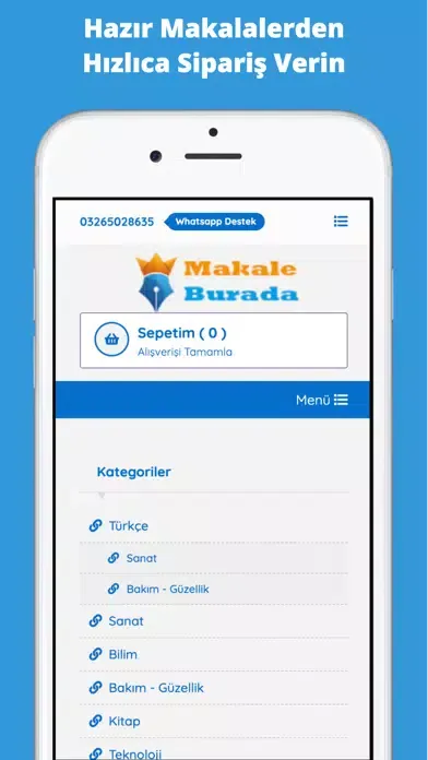 Makale Burada Screenshots