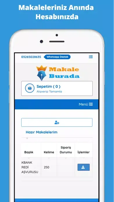 Makale Burada Screenshots