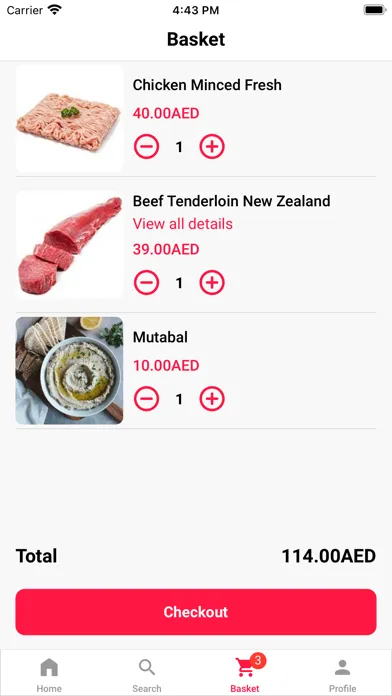 Capturas de tela do Abu Saeed Butchery