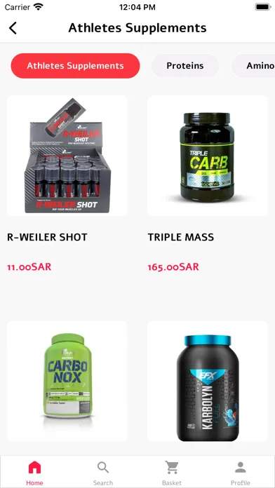 Tangkapan layar Body Fitness KSA