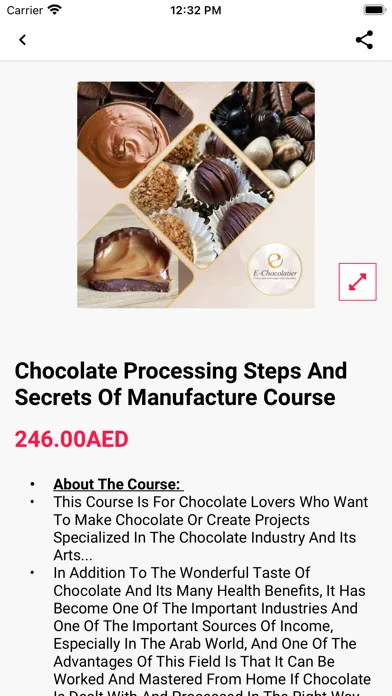 Screenshot di E-chocolatier