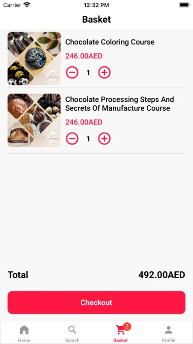 Screenshot di E-chocolatier