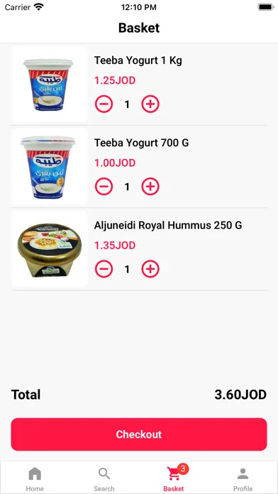 Zrzuty ekranu Fares Mzher Market