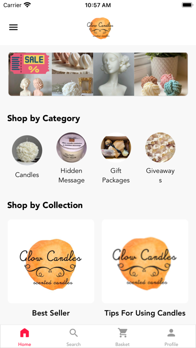 Capturas de tela do Glow Candles