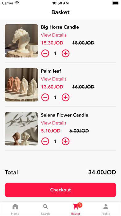 Capturas de tela do Glow Candles