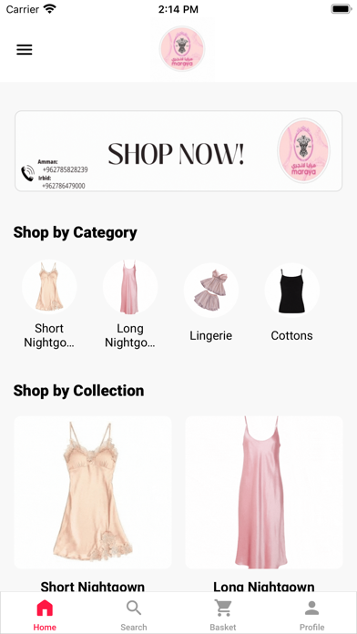 Screenshot di Maraya lingerie