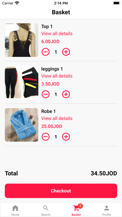 Screenshot di Maraya lingerie