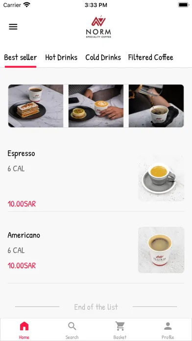 Screenshot di Norm Cafe