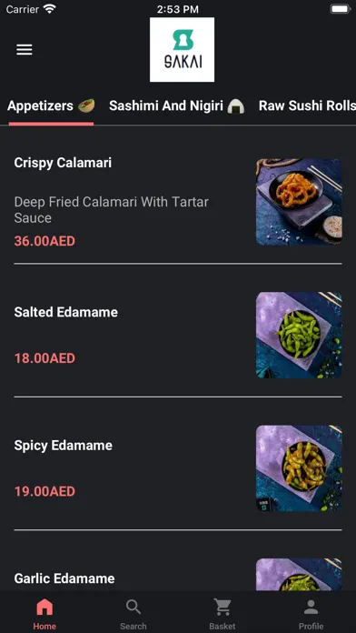 Captures d'écran de Sakai Sushi
