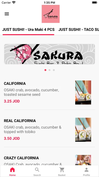 Sakura Sushi Jo 스크린샷