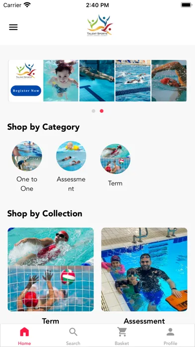 Talent Swimming Academy Ekran Görüntüleri