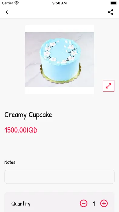 Captures d'écran de Tamara Cake