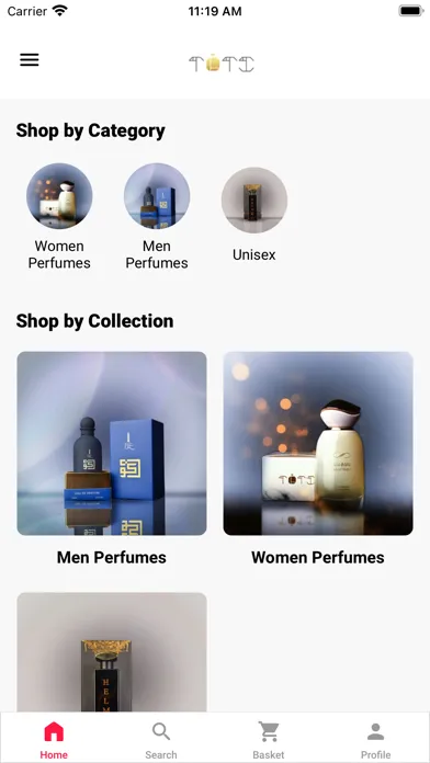 Ảnh chụp màn hình của Toti Perfumes