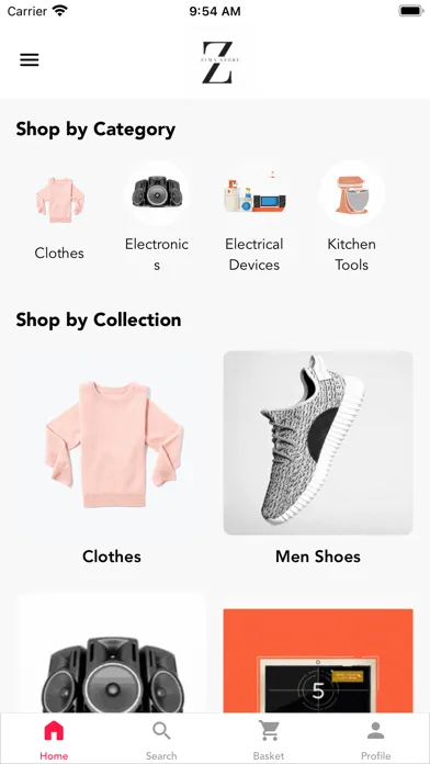 Zima Store Screenshots