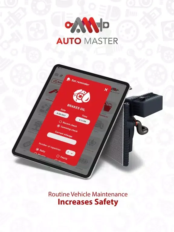 AutoMaster: Repairing Reminder iPad  Screenshots