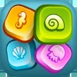 Aqua Puzzle With Blocks