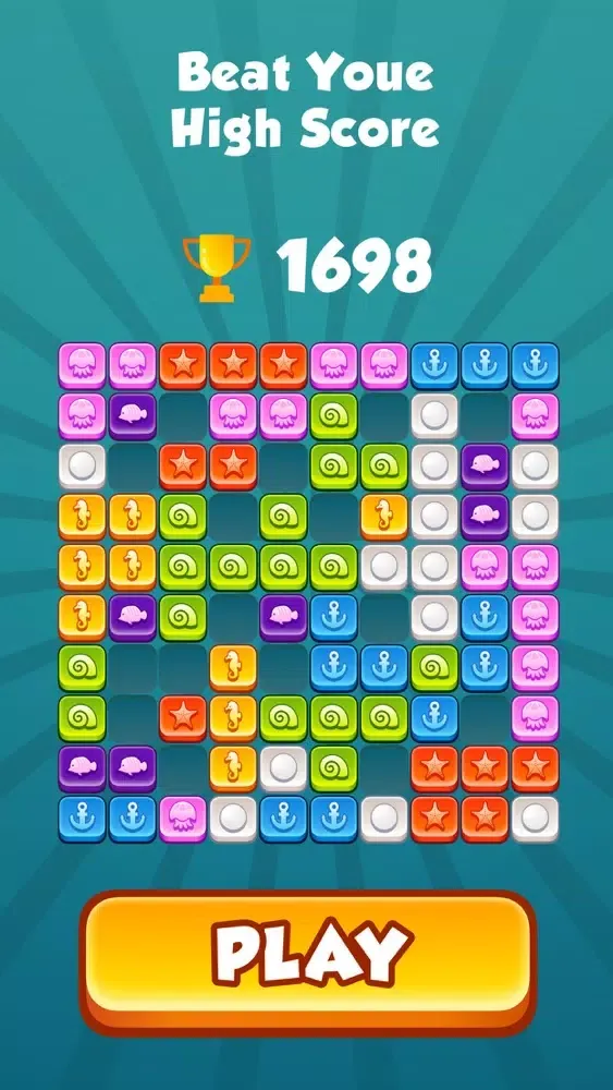 تصاویر Aqua Puzzle With Blocks