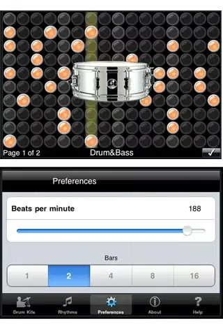 Zrzuty ekranu Drum Kits