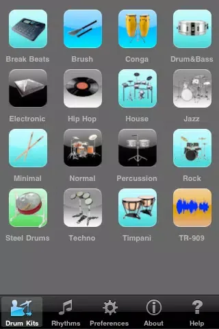 Zrzuty ekranu Drum Kits